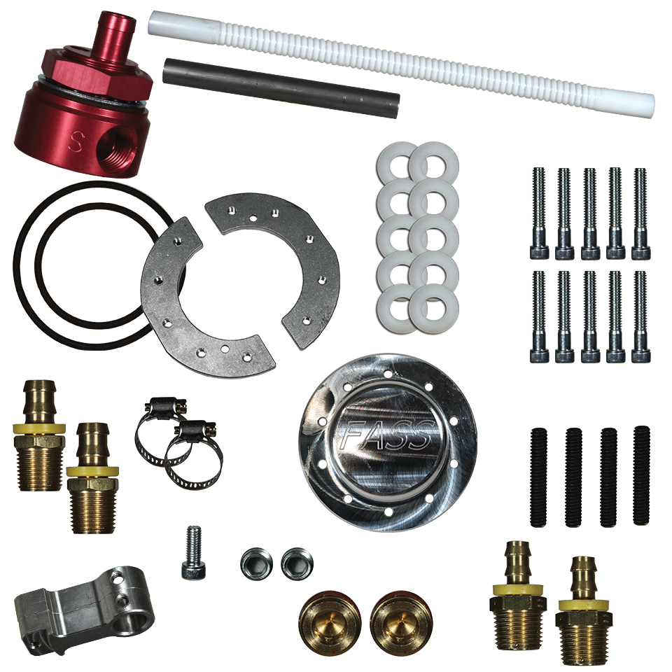 FASS Diesel Fuel Sump Kit w/ FASS Bulkhead Suction Tube Kit