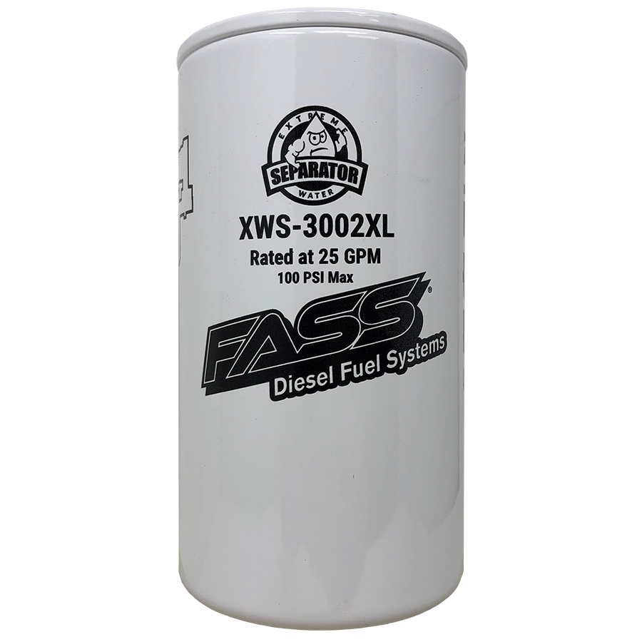 FASS Extended Length Hydroglass (Extreme Water Separator Filter)