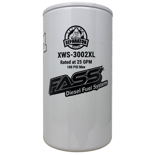 FASS Extended Length Hydroglass (Extreme Water Separator Filter)